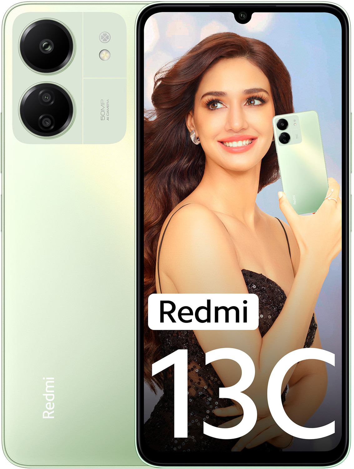 Image of REDMI 13C (Starfrost White, 256 GB) (8 GB RAM)