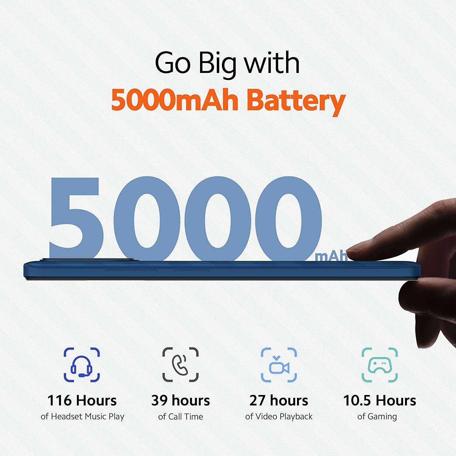 Image of REDMI 12c (Royal Blue, 128 GB) (6 GB RAM)