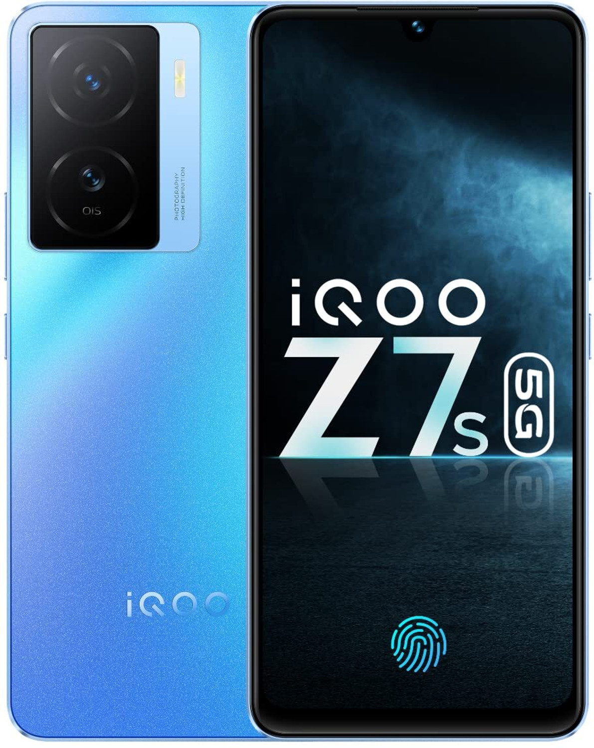 Image of IQOO Z7s 5G (Norway Blue, 128 GB)