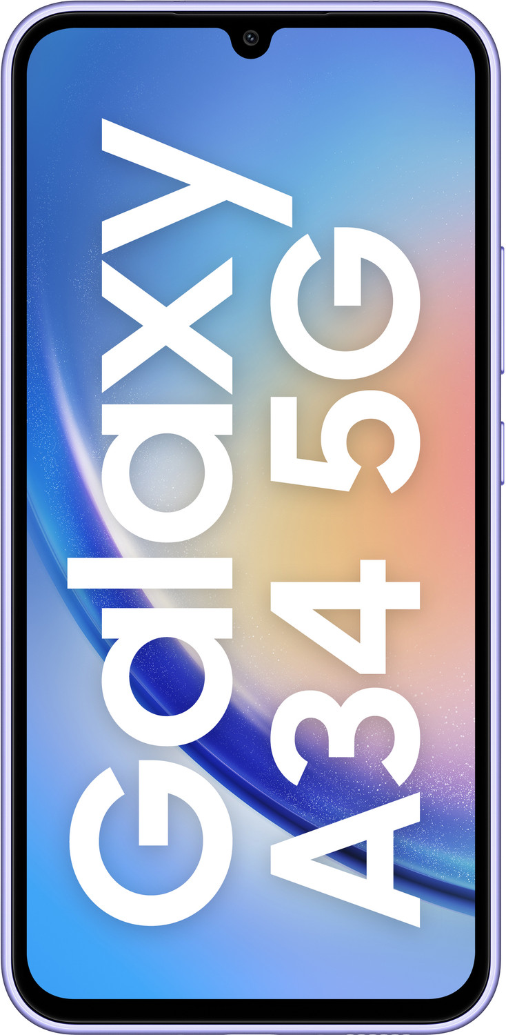 Image of Samsung Galaxy A34 5G (Awesome Violet, 256 GB)
