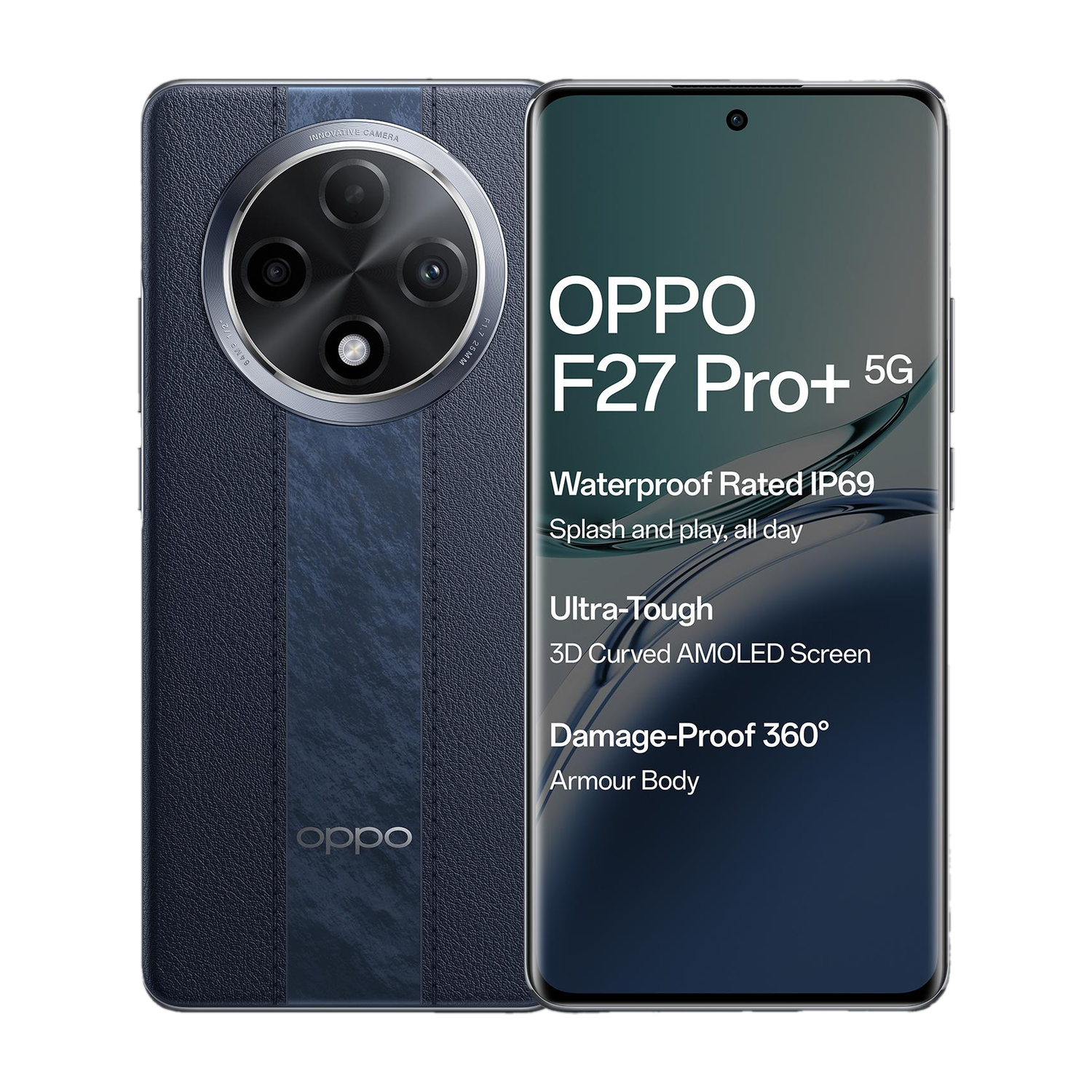 OPPO F27 Pro+ (Midnight Navy, 128 GB)