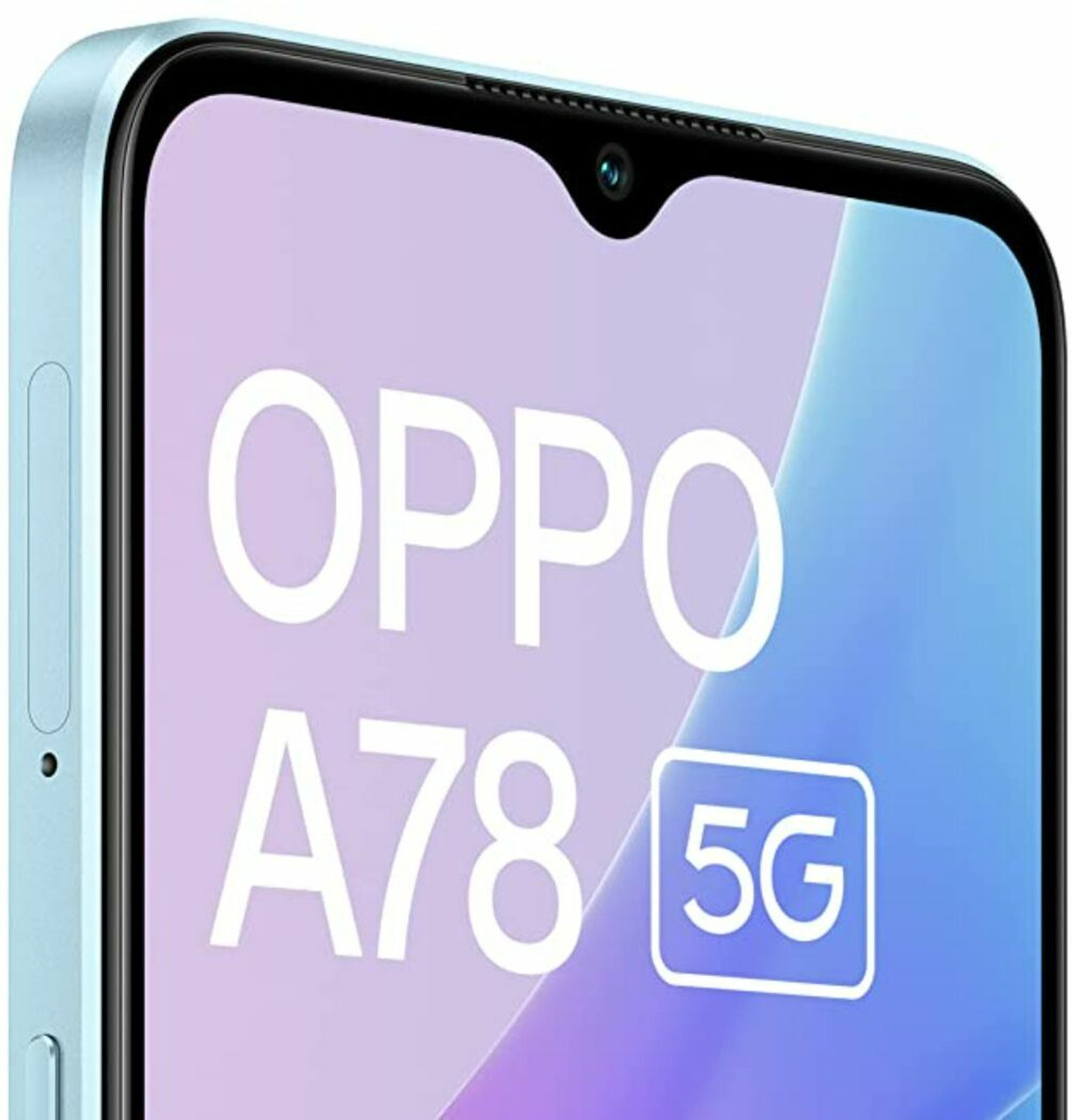 Image of OPPO A78 5G (Glowing Blue, 128 GB) (8 GB RAM)