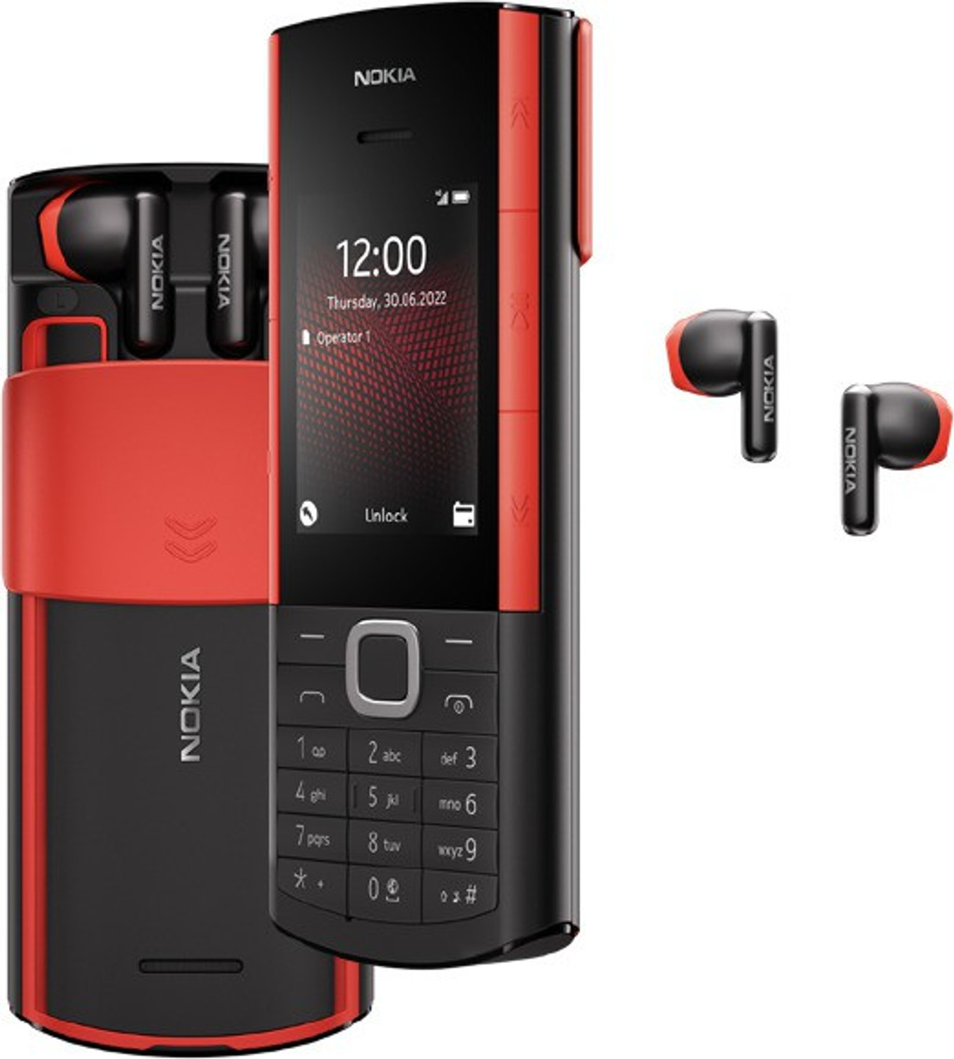 Image of Nokia 5710 Dual Sim XpressAudio keypad Phone,MP3 Player, FM Radio and Bigger Battery