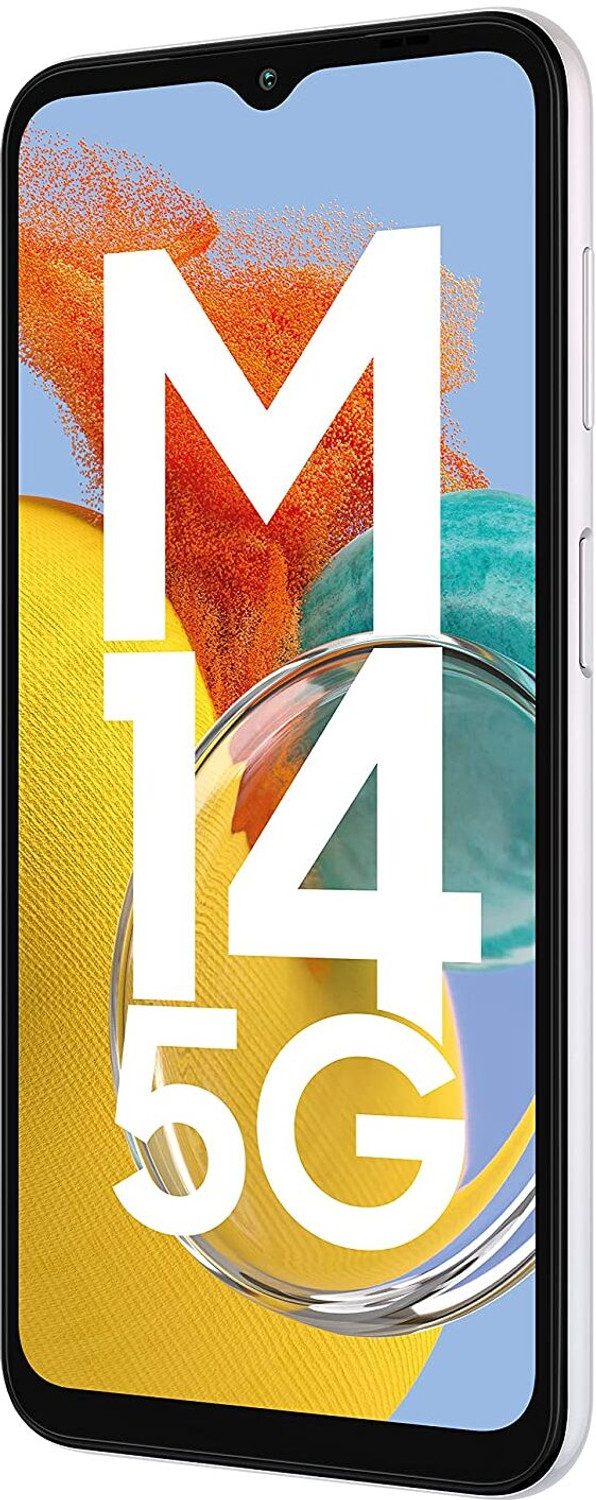 Image of Samsung Galaxy M14 5G (Icy Silver, 128 GB)