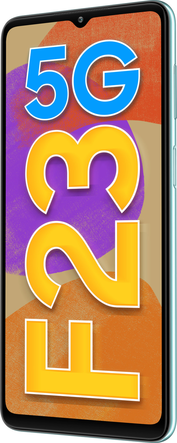 Image of Samsung Galaxy F23 5G (Aqua Blue, 128 GB)