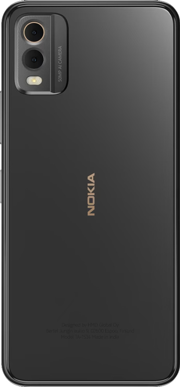 Image of Nokia C32 (Charcoal, 128 GB) (4 GB RAM)