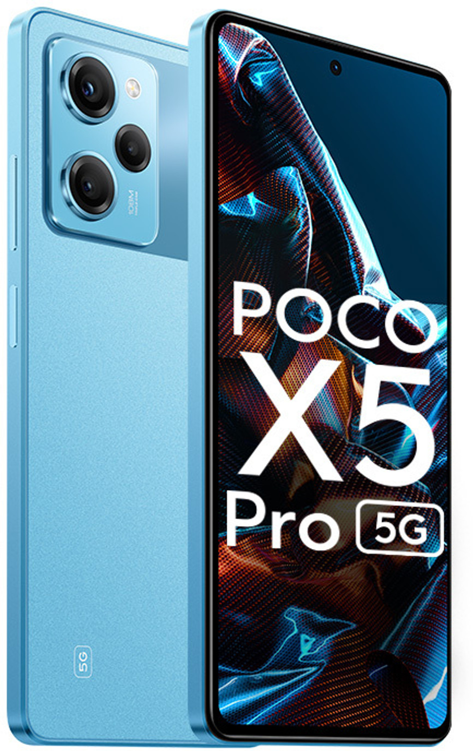 Image of POCO X5 Pro 5G (Horizon Blue, 128 GB)