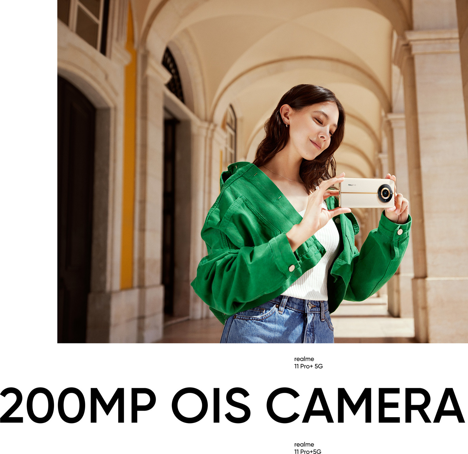 Image of realme 11 Pro+ 5G (Sunrise Beige, 256 GB)