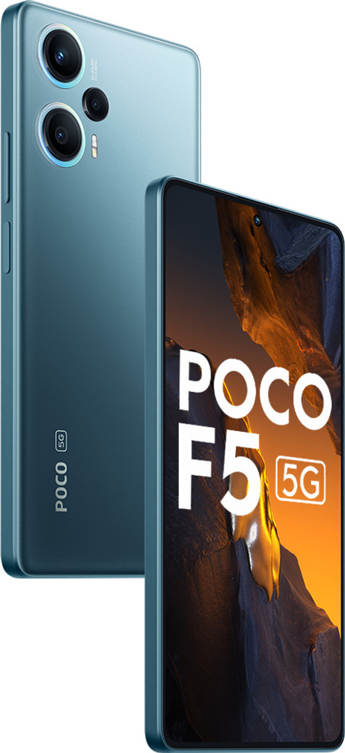 Image of POCO F5 5G (Electric Blue, 256 GB)