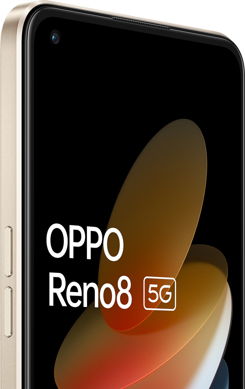 Image of OPPO Reno8 5G (Shimmer Gold, 128 GB)