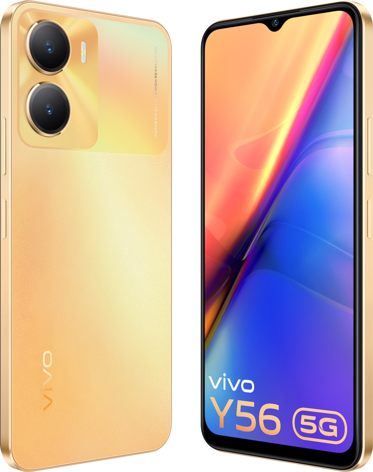 Image of vivo Y56 5G (Orange Shimmer, 128 GB)