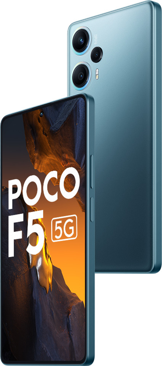 Image of POCO F5 5G (Electric Blue, 256 GB)