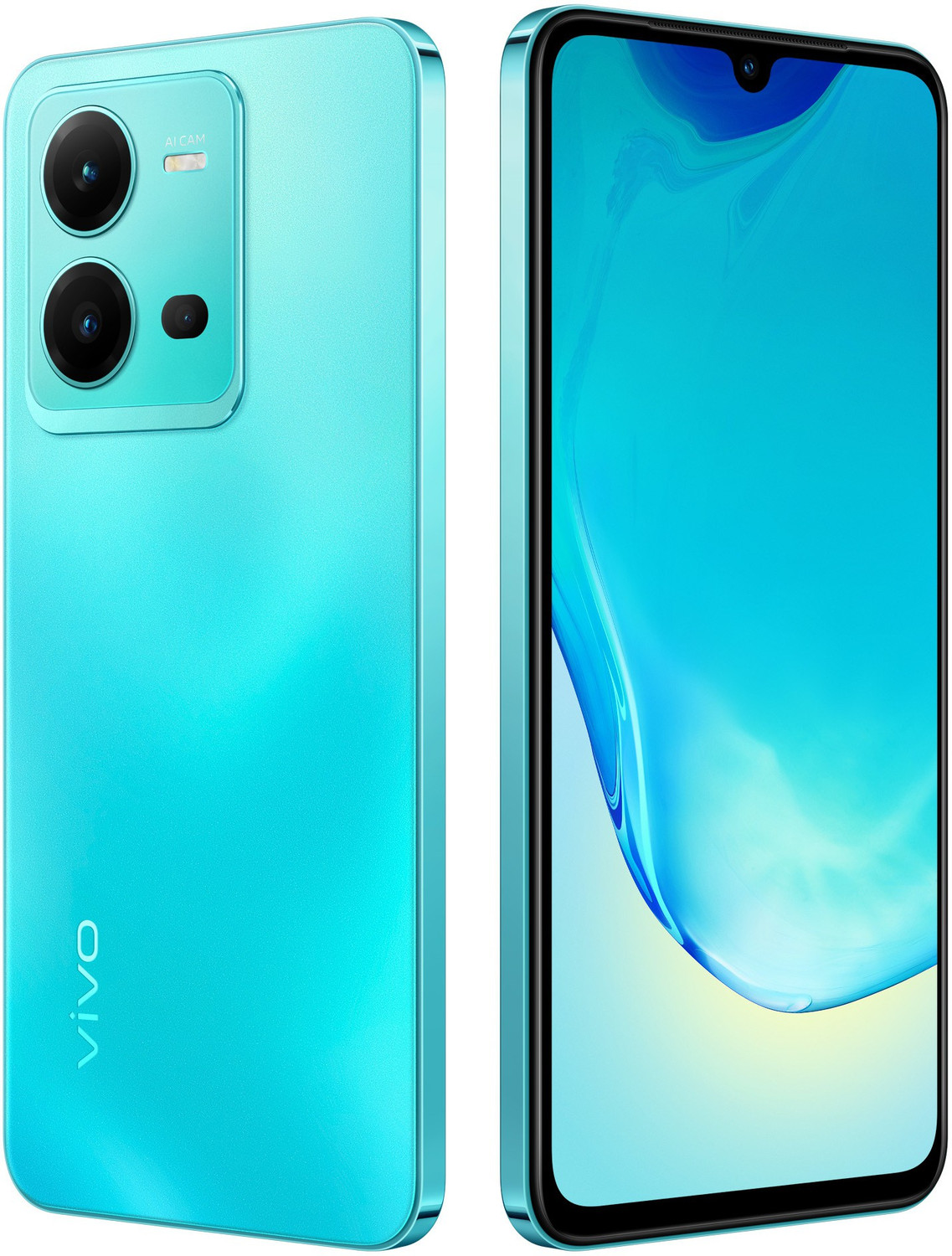 Image of vivo V25 5G (Surfing Blue, 256 GB)