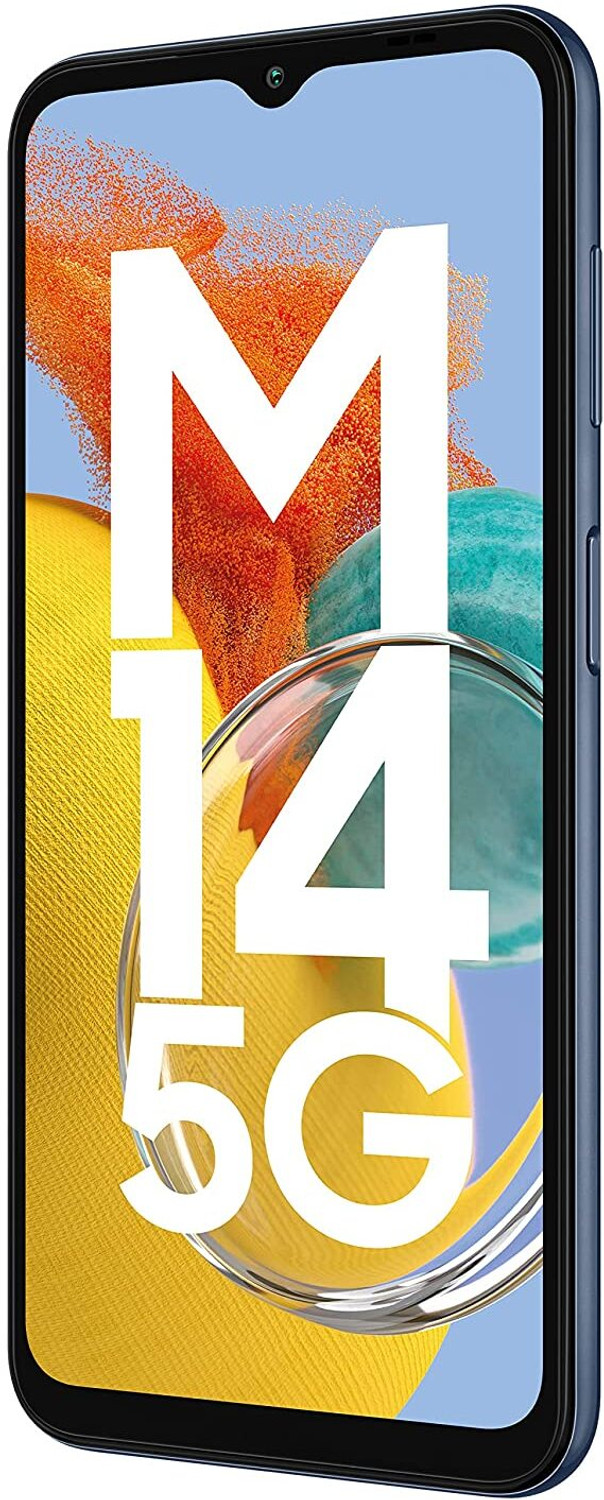 Image of Samsung Galaxy M14 5G (Berry Blue, 128 GB)