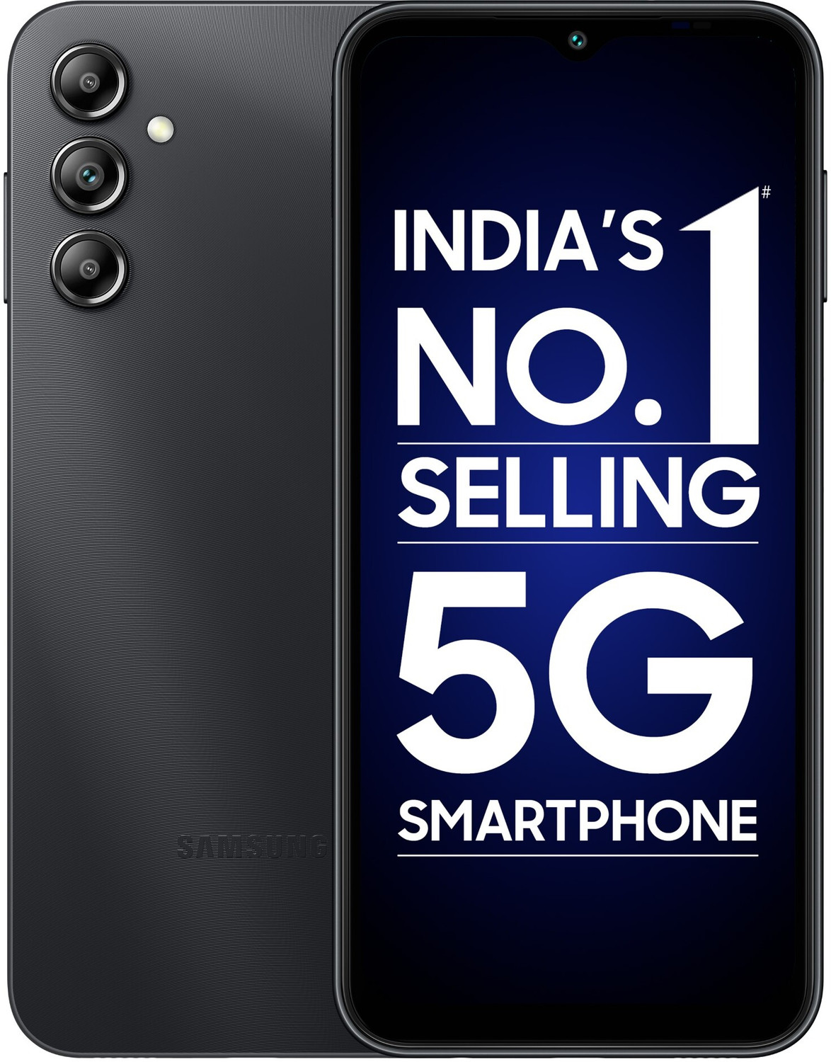 Samsung Galaxy A14 5G (128GB, Black) – ₹20,990