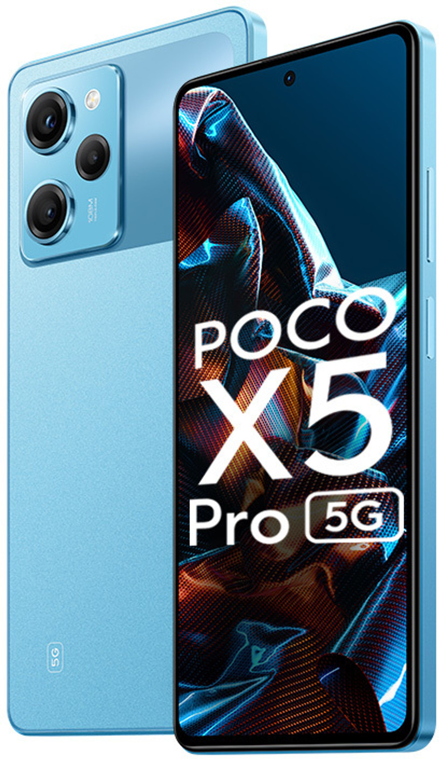 Image of POCO X5 Pro 5G (Horizon Blue, 128 GB)
