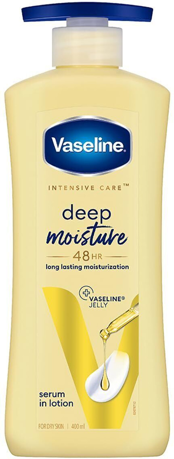 Image of Vaseline Body Lotion Deep Moisture, 400ml - Advanced Hydration for Silky Skin (400 ml)