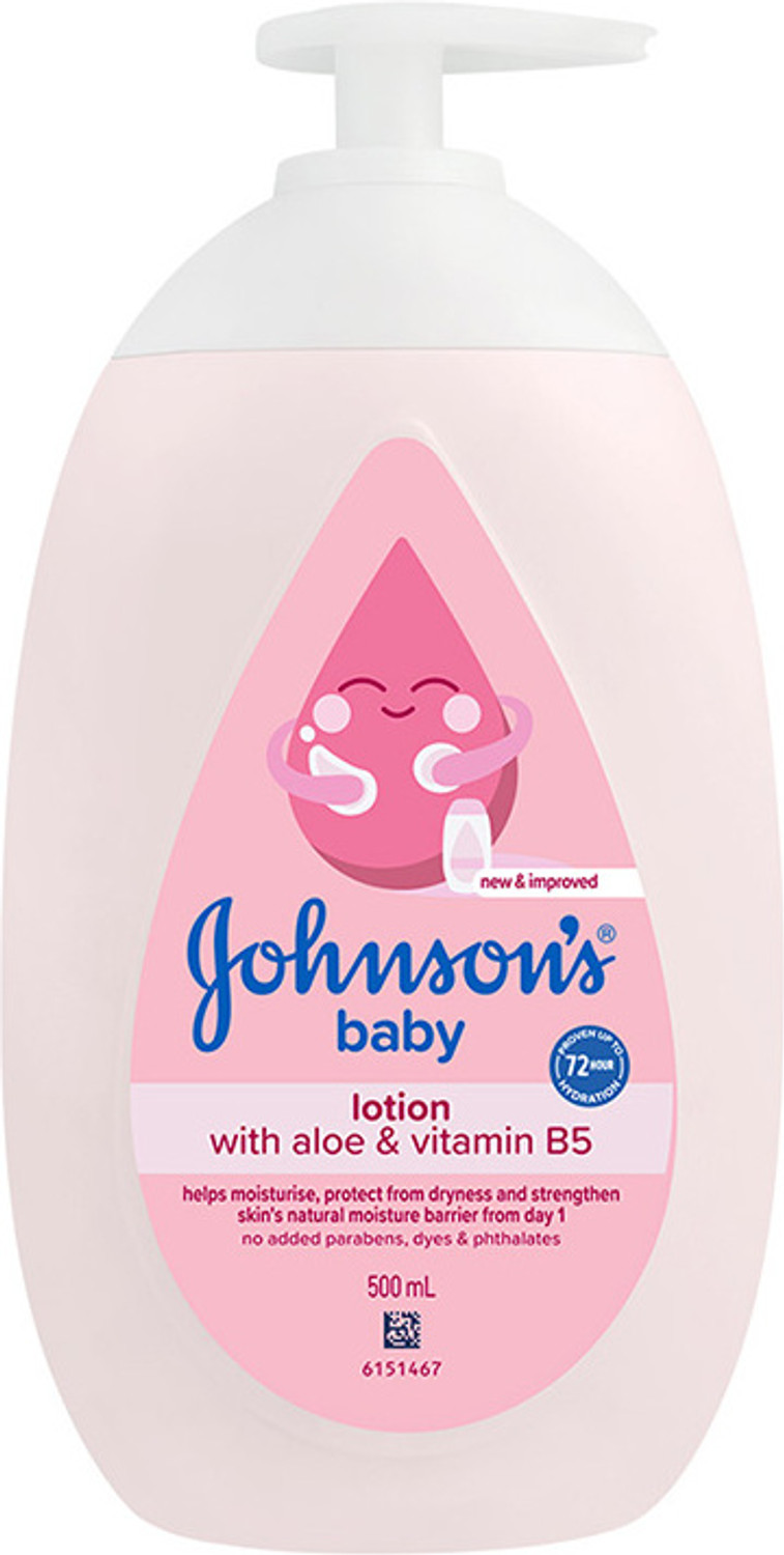 Johnson's All Day Long Baby Lotion 400ml – Gentle Care, ₹399