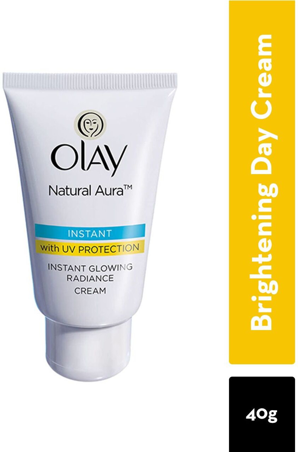 OLAY Natural Aura Radiance Cream with Vitamin B3, Pro B5, E and UV Pro