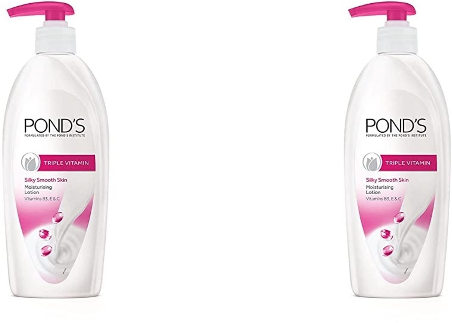 Image of POND's TRIPLE VITAMIN LOTION PACK OF 2(275 ML)(555GM)
