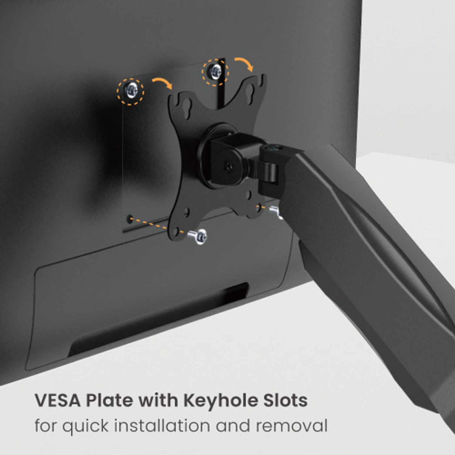 Image of Lumi LDT13-C024 Desk Mount Monitor Arm