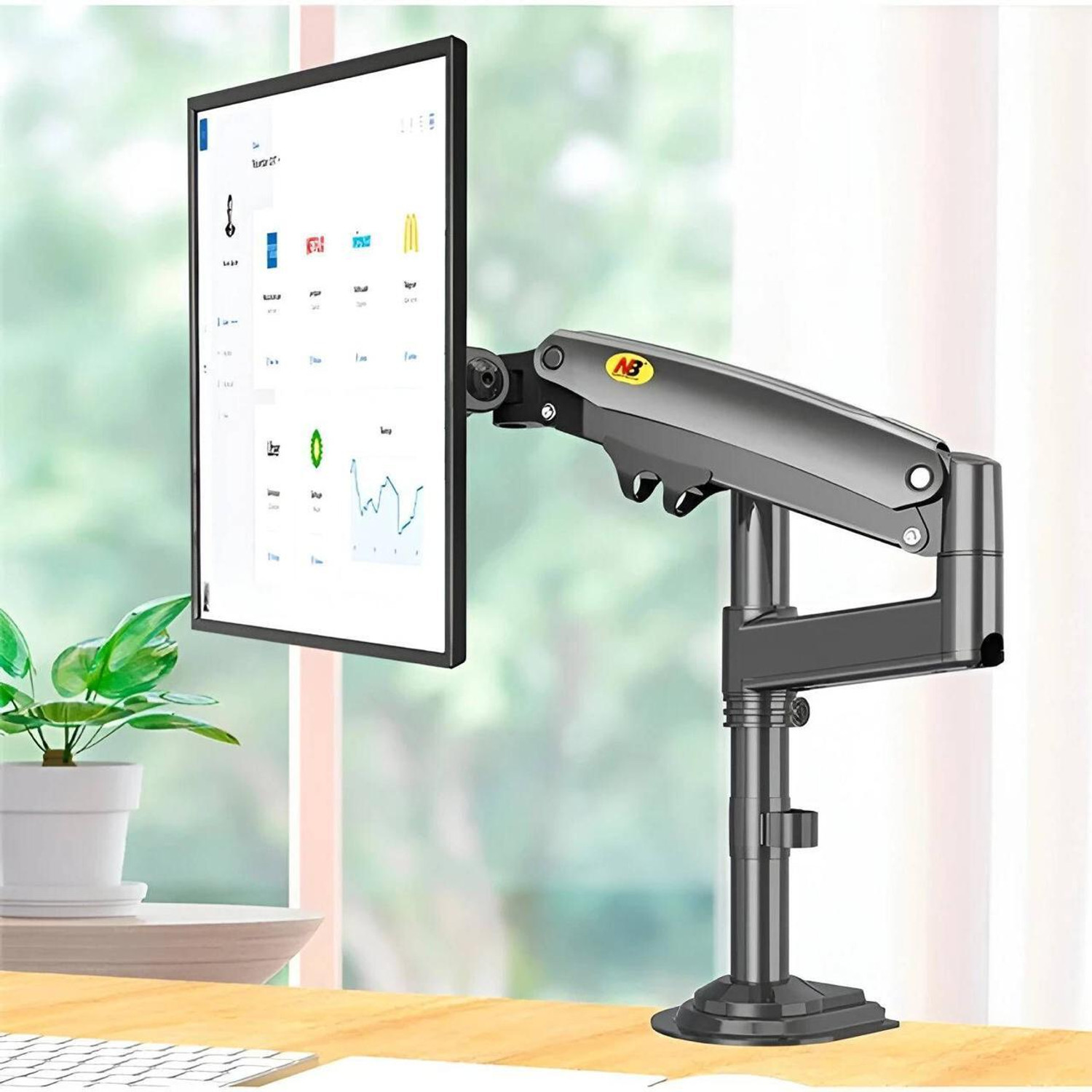 Image of Lumi LDT13-C024 Desk Mount Monitor Arm