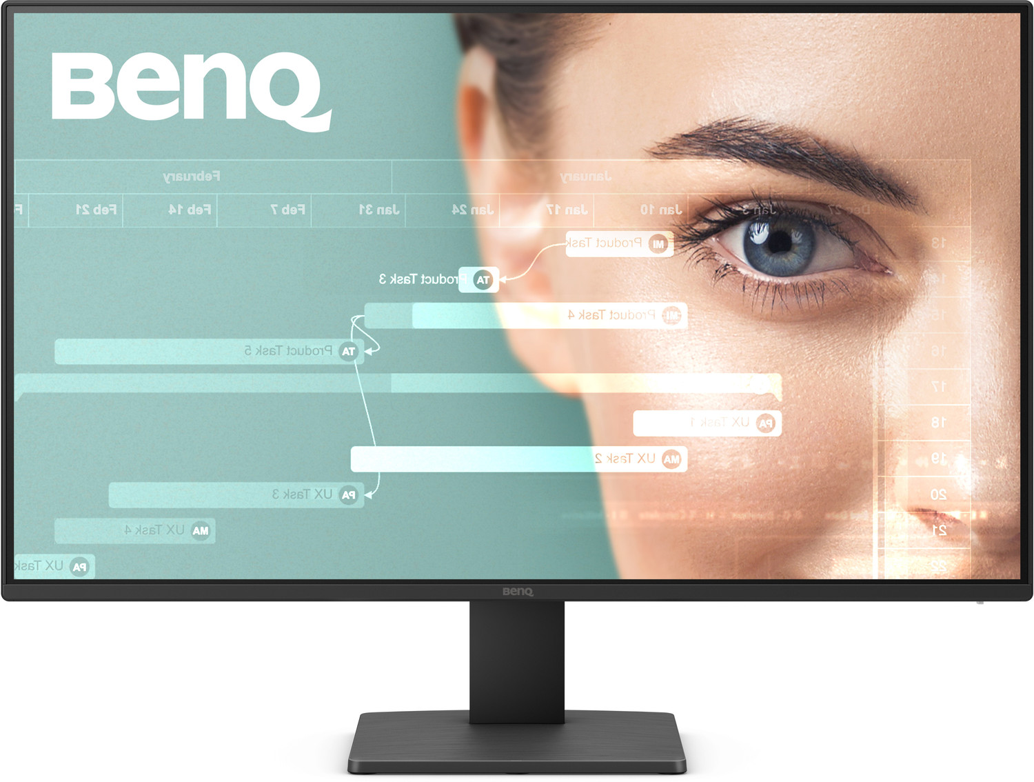 BenQ GW2791 27" IPS Monitor – Full HD, Eye‑Care, HDMI/DP