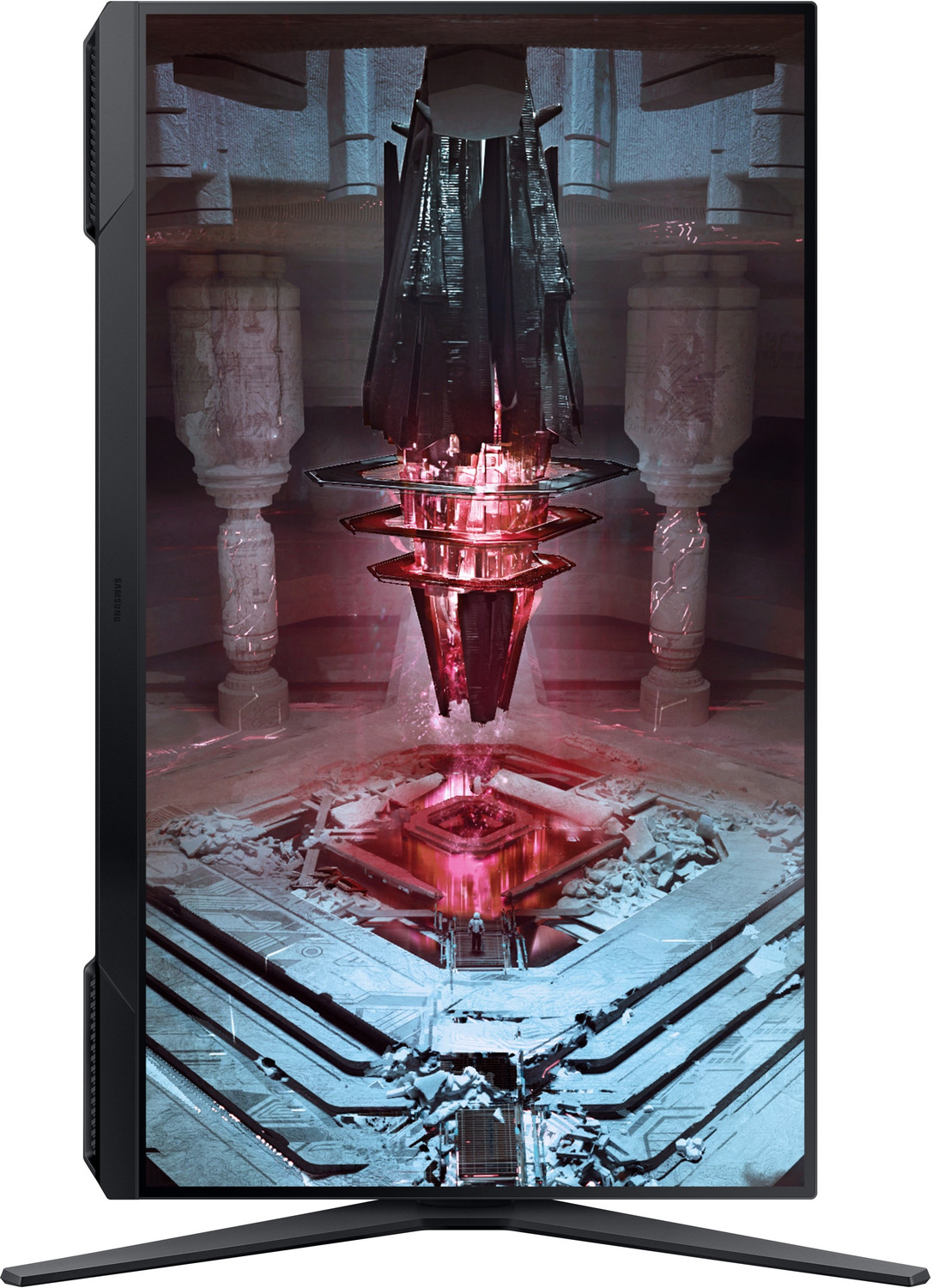 Image of Samsung Odyssey G5 68.58 cm (27 inch) Quad HD VA Panel with HDR10, Height Adjustable Stand, Flat Gaming Monitor (LS27CG510EWXXL)