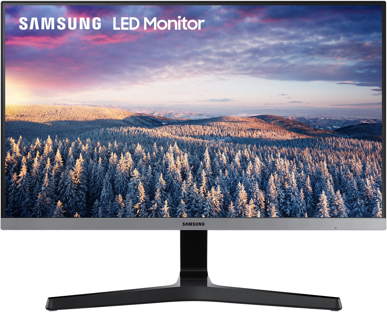 Image of Samsung 68.58 cm (27 inch) Full HD IPS Panel with HDMI, D-Sub, Flicker Free, Bezel Less Design Monitor (LS27R354FHWXXL)