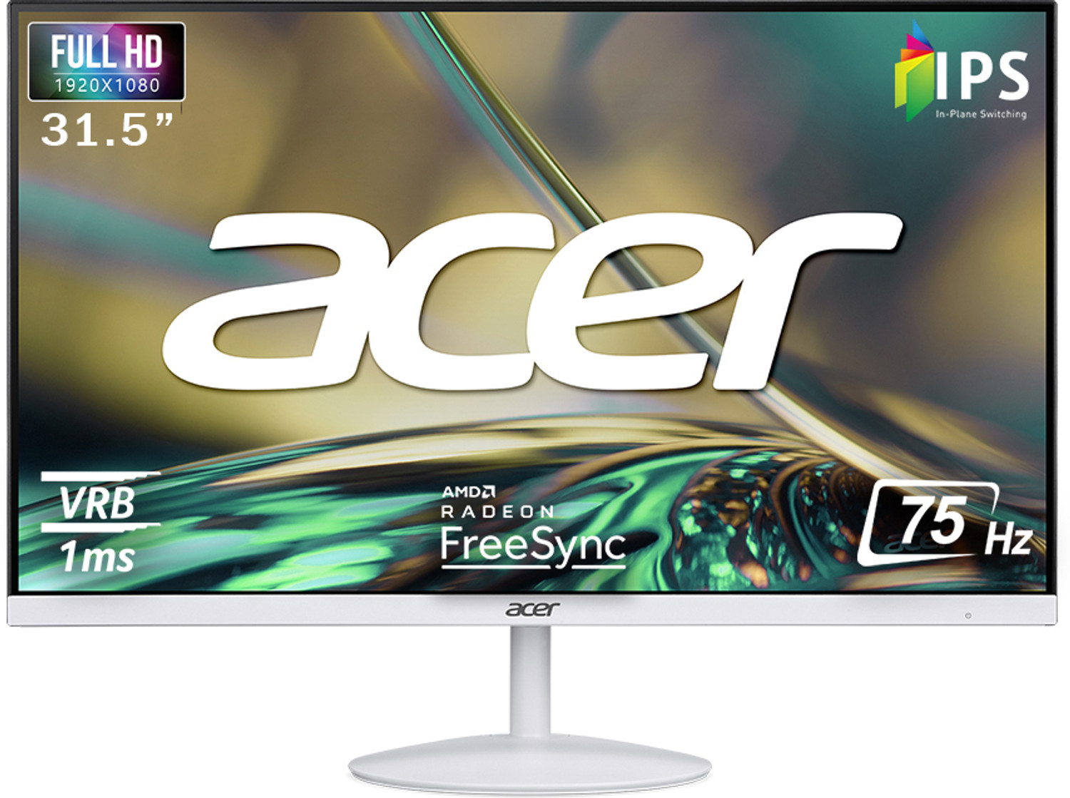 Image of Acer 80.01 cm (32 inch) WQHD Monitor (EB 321 HQU) (Response Time: 5 ms, 60 Hz Refresh Rate)