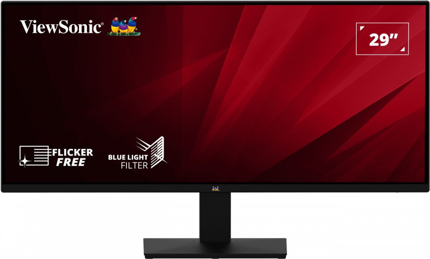 Image of ViewSonic 73.66 cm (29 inch) WFHD IPS Panel with HDR10, 120% sRGB, 21:9 Ratio, Eye Care, Eco Mode, DCR 80M:1, Dual Speaker, HDMI, DP, Bezel-less, Ultra-Wide Gaming Monitor (VA2932-MHD)