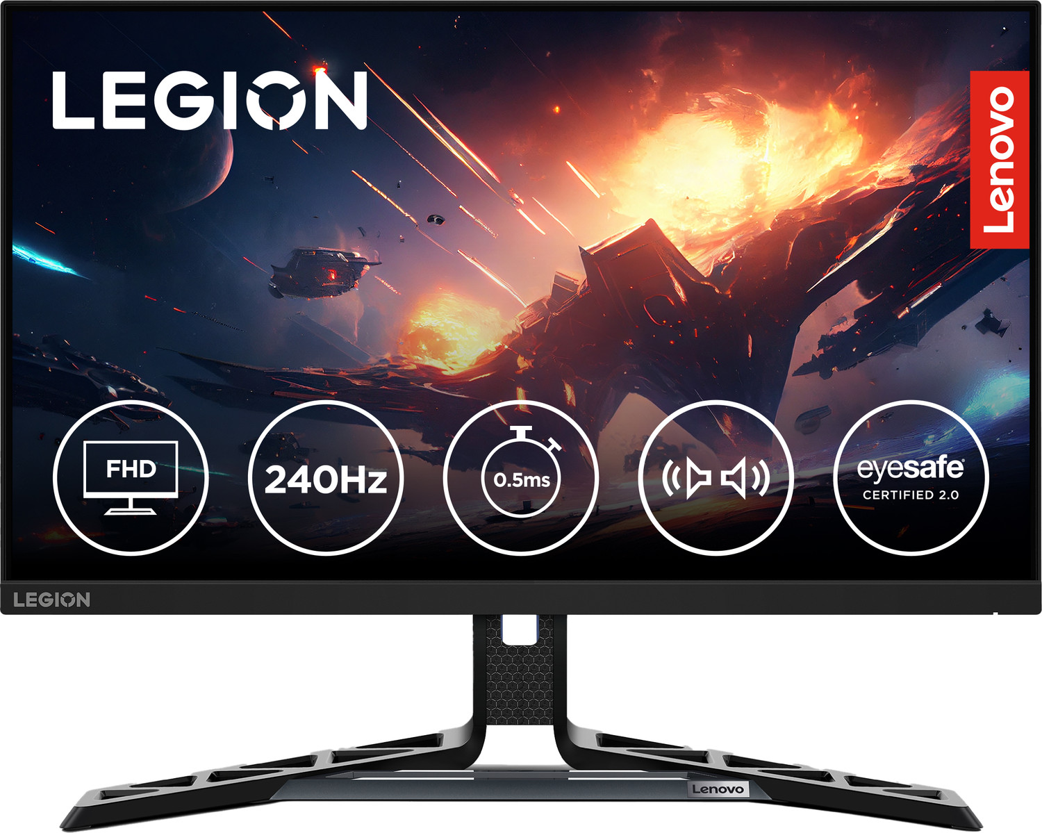 Lenovo 25 inch Full HD VA Panel 99% sRGB, 90% DCI-P3, 2x3W Inbuilt Spe