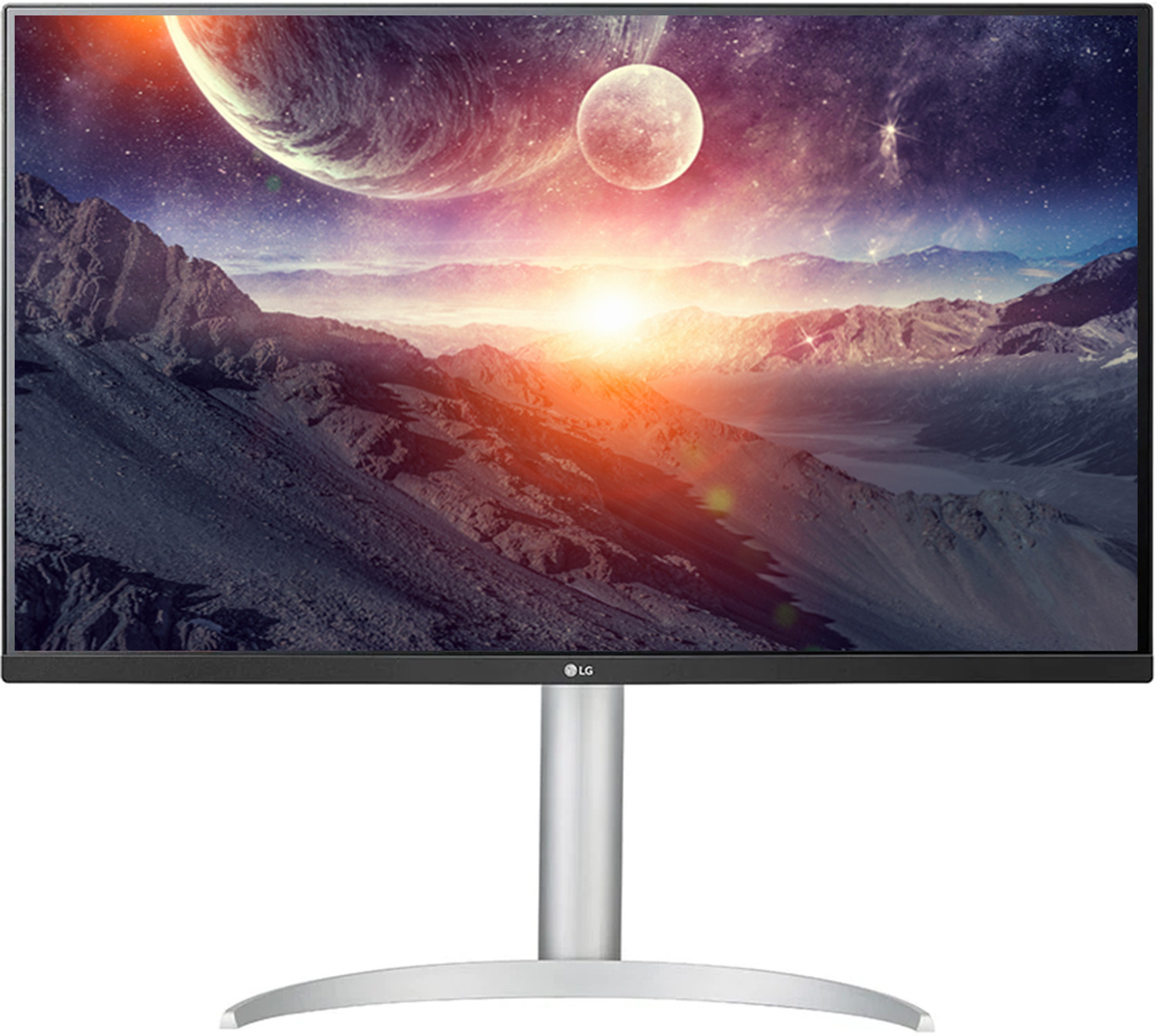 Image of LG ULTRAFINE 81.28 cm (32 inch) 4K Ultra HD LED Backlit VA Panel Monitor (32UR500K-(3840x2160),HDR10,90% DCI-P3(CIE1976),HDMIx2,DisplayPort,Inbuilt Spk.) (Frameless, Response Time: 4 ms, 60 Hz Refresh Rate)