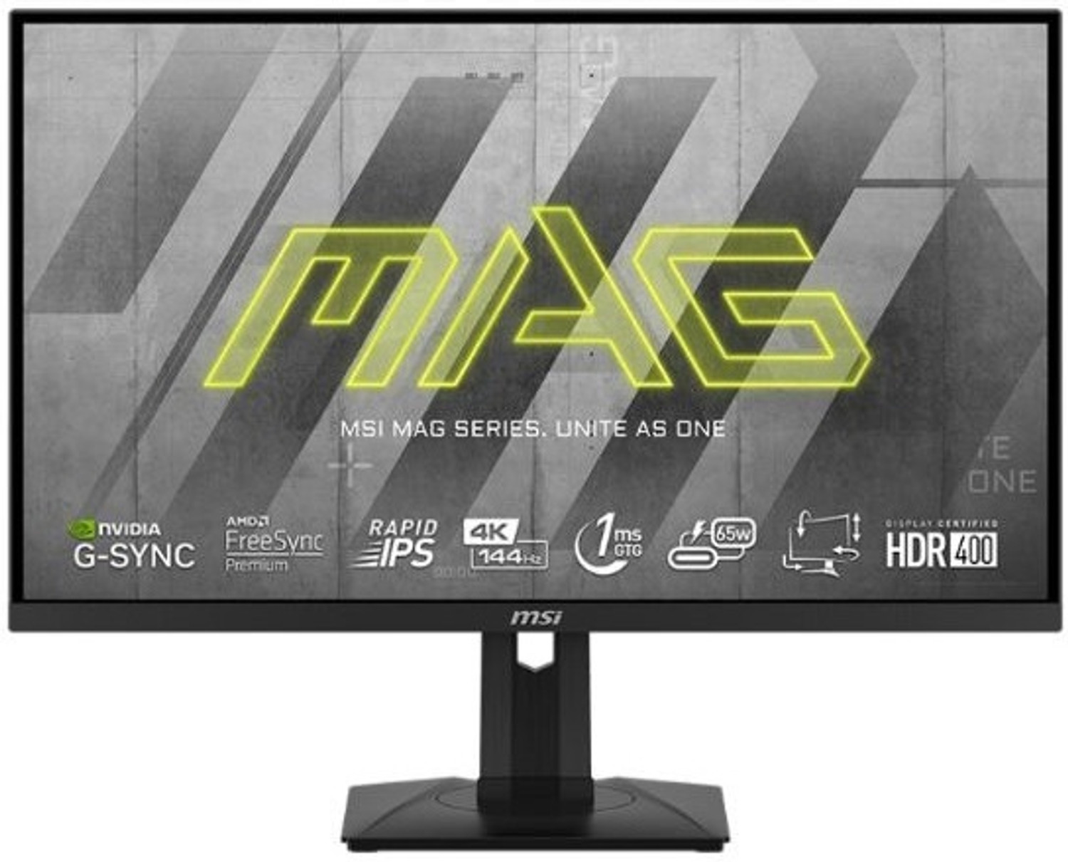 MSI 68.58 cm (27 inch) 4K Ultra HD IPS Panel with Adjustable Stand Gaming Monitor (MAG 274UPF)