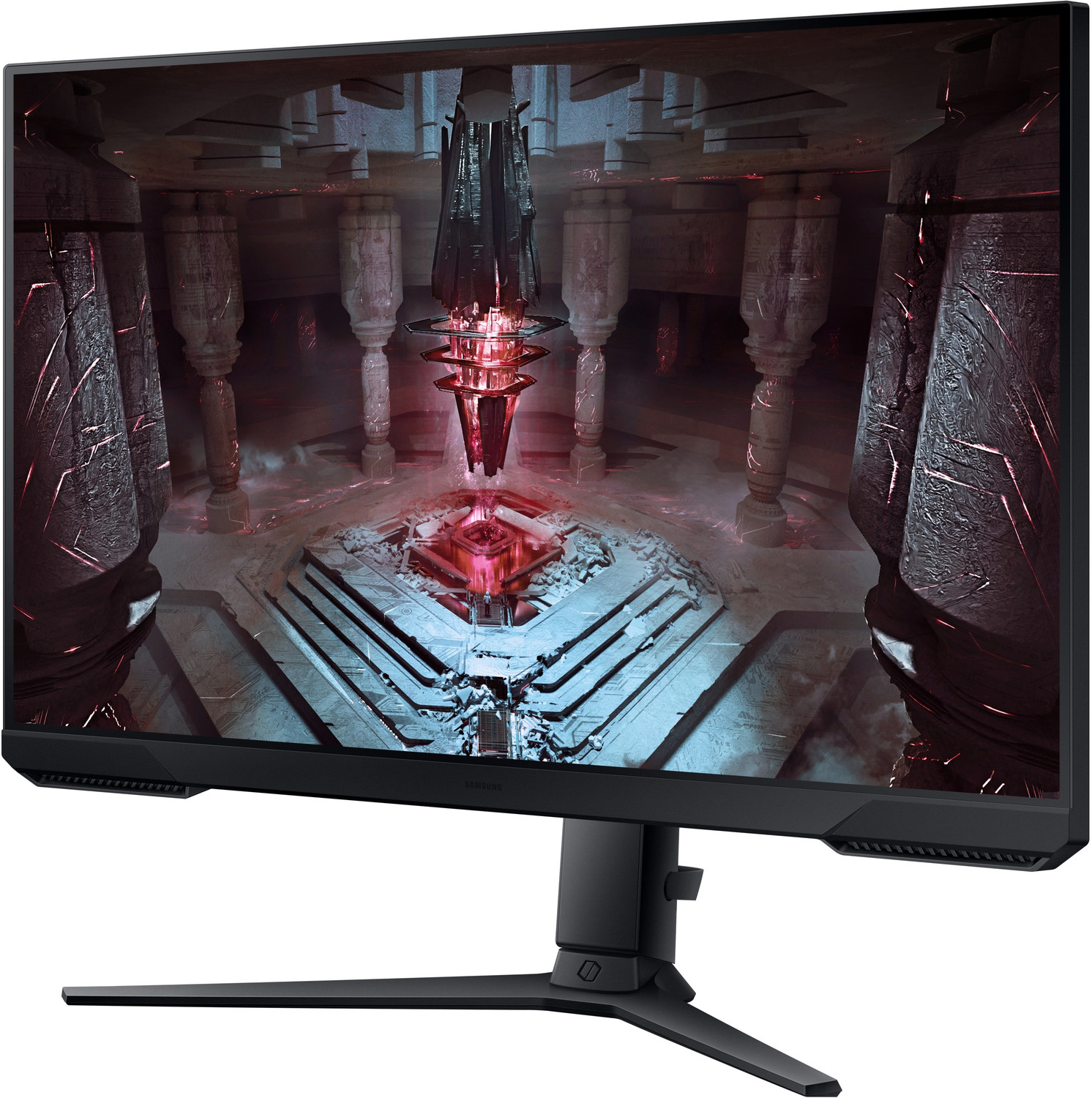 Image of Samsung Odyssey G5 68.58 cm (27 inch) Quad HD VA Panel with HDR10, Height Adjustable Stand, Flat Gaming Monitor (LS27CG510EWXXL)