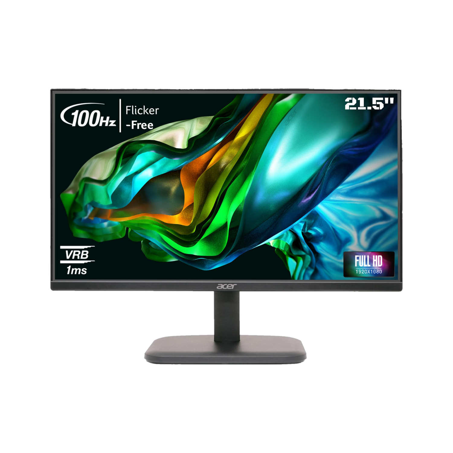 acer 21.5 inch Full HD LED Backlit VA Panel Monitor (EK220Q)  (Respo