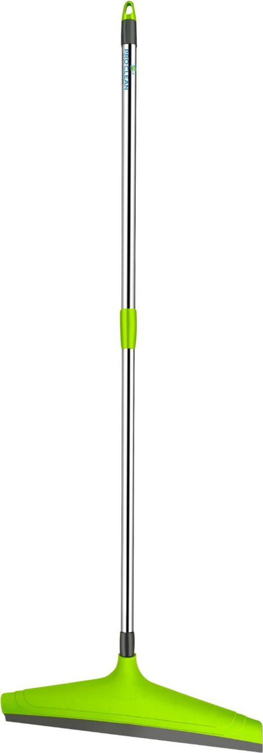 Image of UNIQUE broom with dustpan| long dust pan handle /Sweepy Bathroom wiper for home cleaning Floor Wiper (Multicolor)