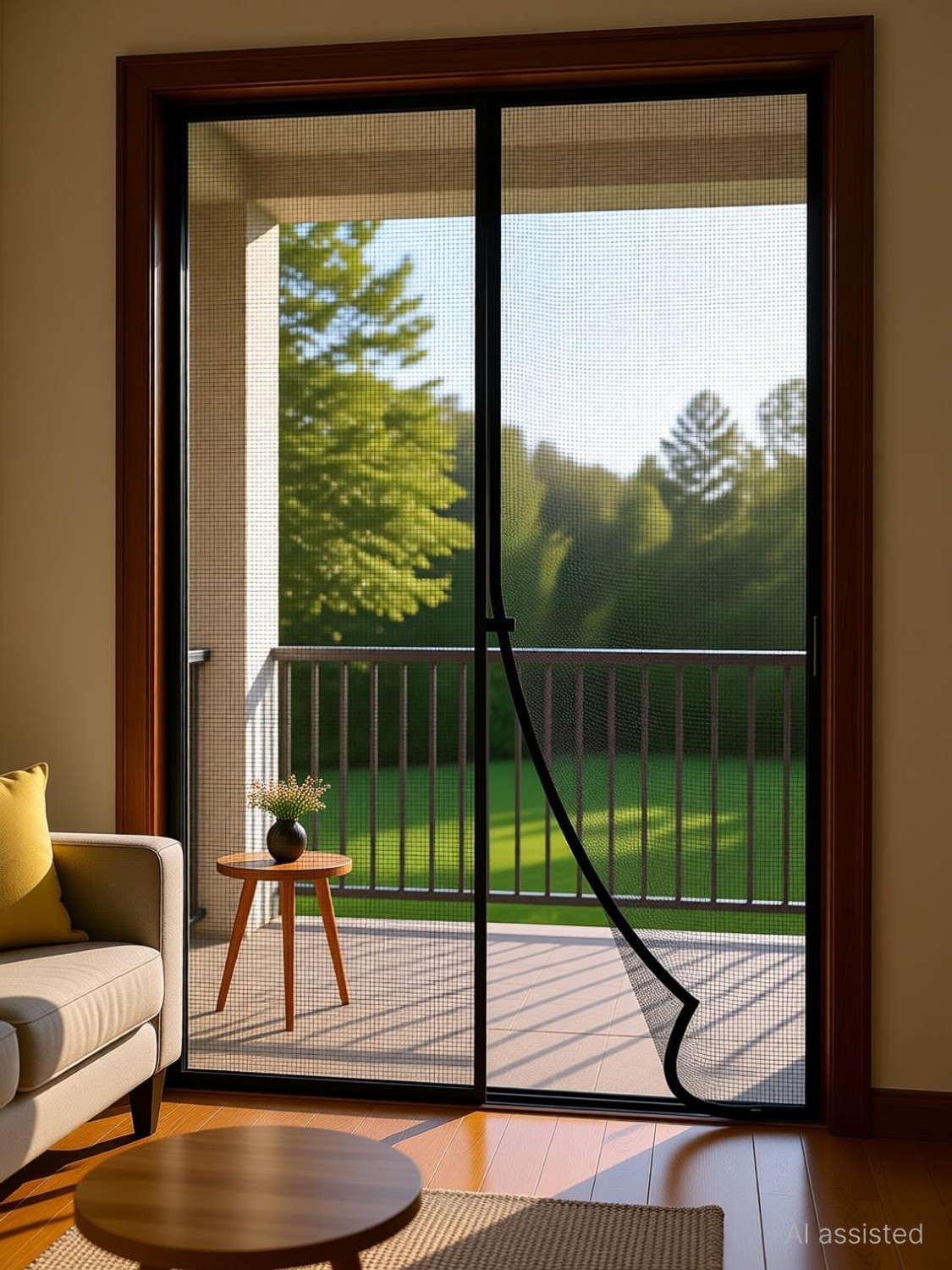 Tormeti HDPE - High Density Poly Ethylene Adults Magnetic Screen Door 
