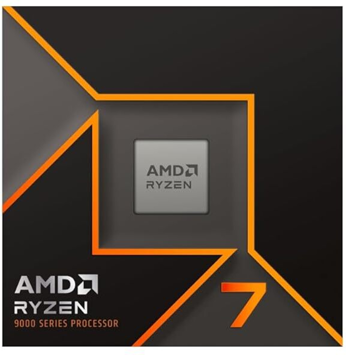 Image of AMD Ryzen 7 9700x 3.8 GHz AM5 Socket 8 Cores Desktop, Server, Workstation Processor (Grey)