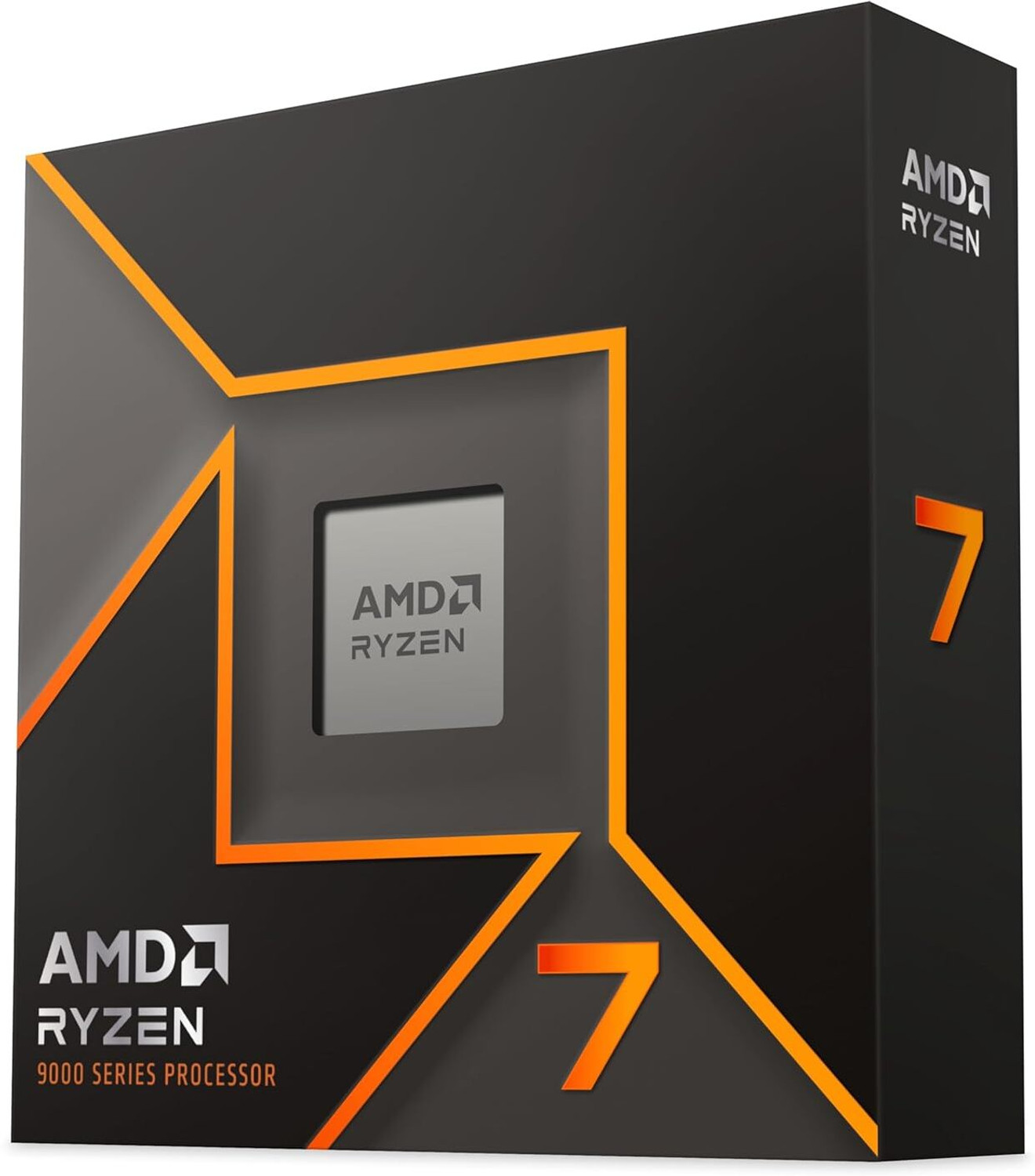 Image of AMD Ryzen 7 9700x 3.8 GHz AM5 Socket 8 Cores Desktop, Server, Workstation Processor (Grey)