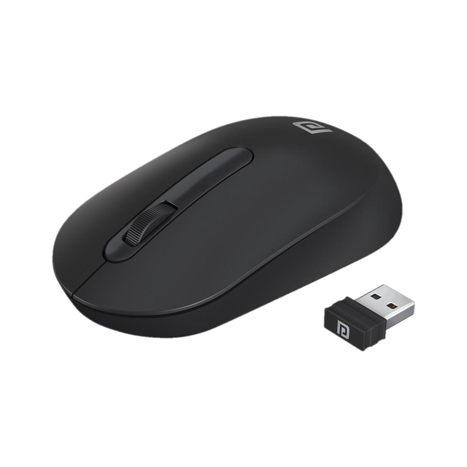 Portronics Toad 13 Wireless Optical Mouse  (2.4GHz Wireless, Black)
