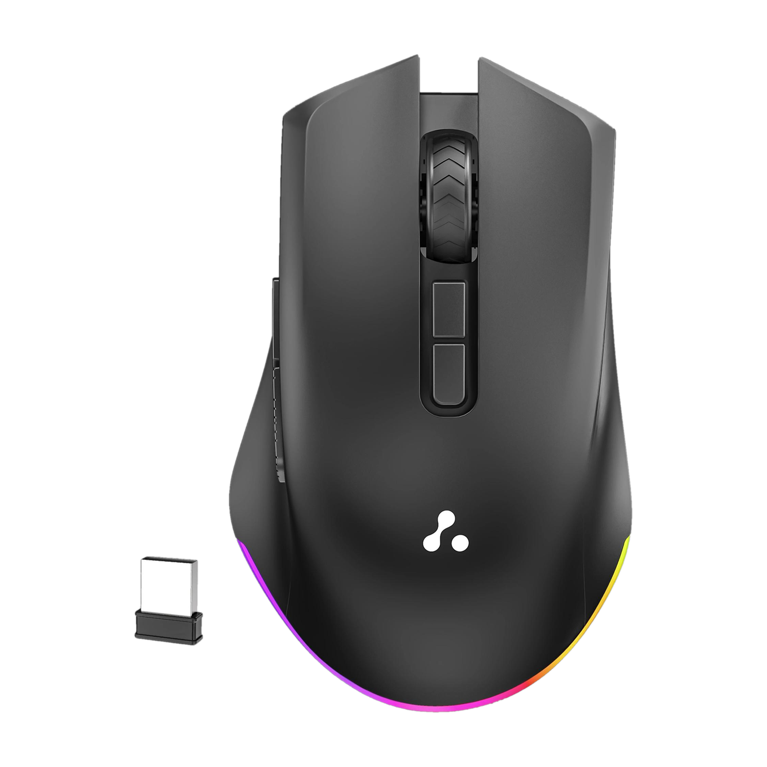Ambrane SliQ Glow Wireless Right Handed Optical Mouse with Bluetooth