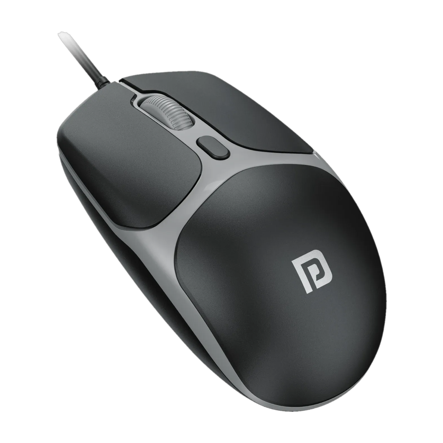 Portronics Toad 103 Wired Optical Mouse with 2400 DPI, Plug & Play, Ambidextrous, Ergonomic Wired Ergonomic Optical Mouse