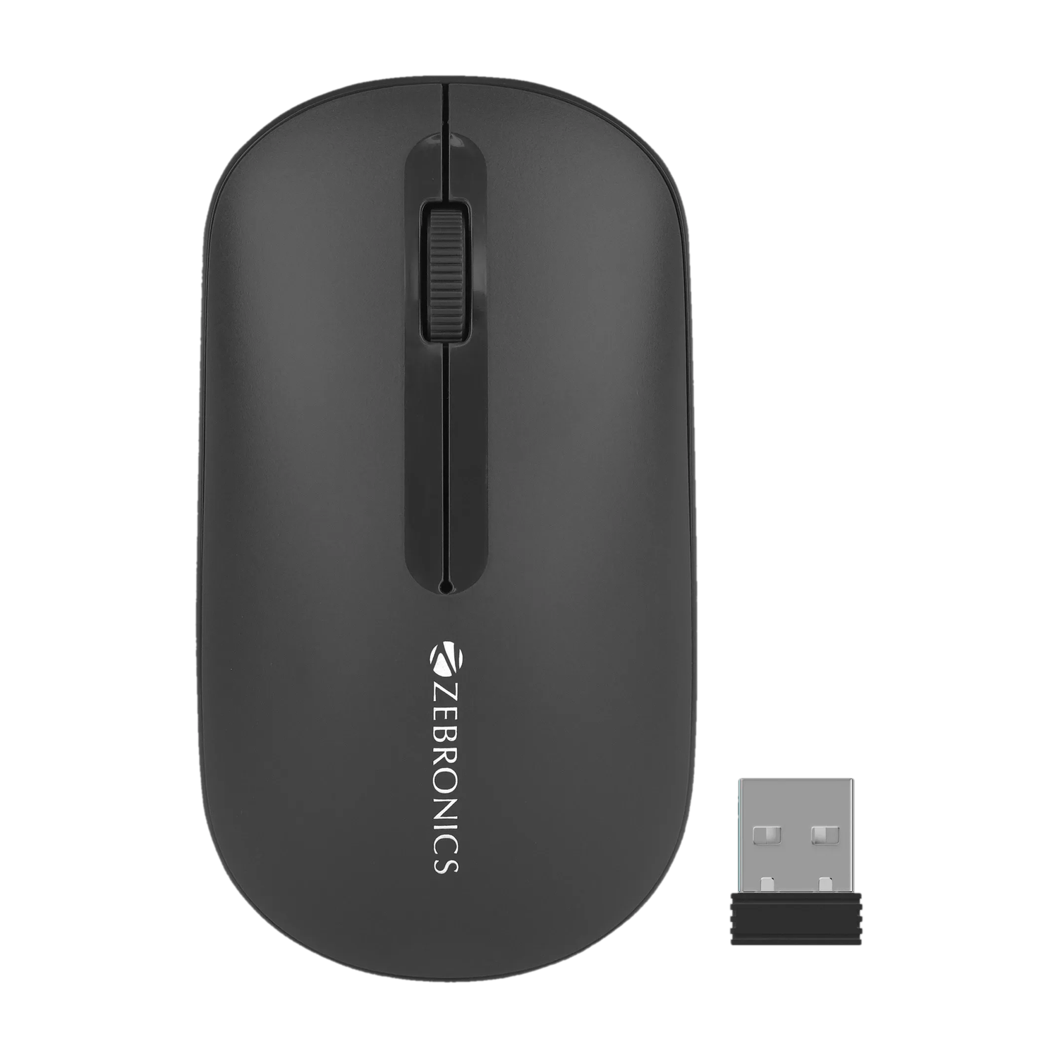 Zebronics Zeb-Pulse Wireless Optical Mouse – 1200 DPI, Multi‑Device
