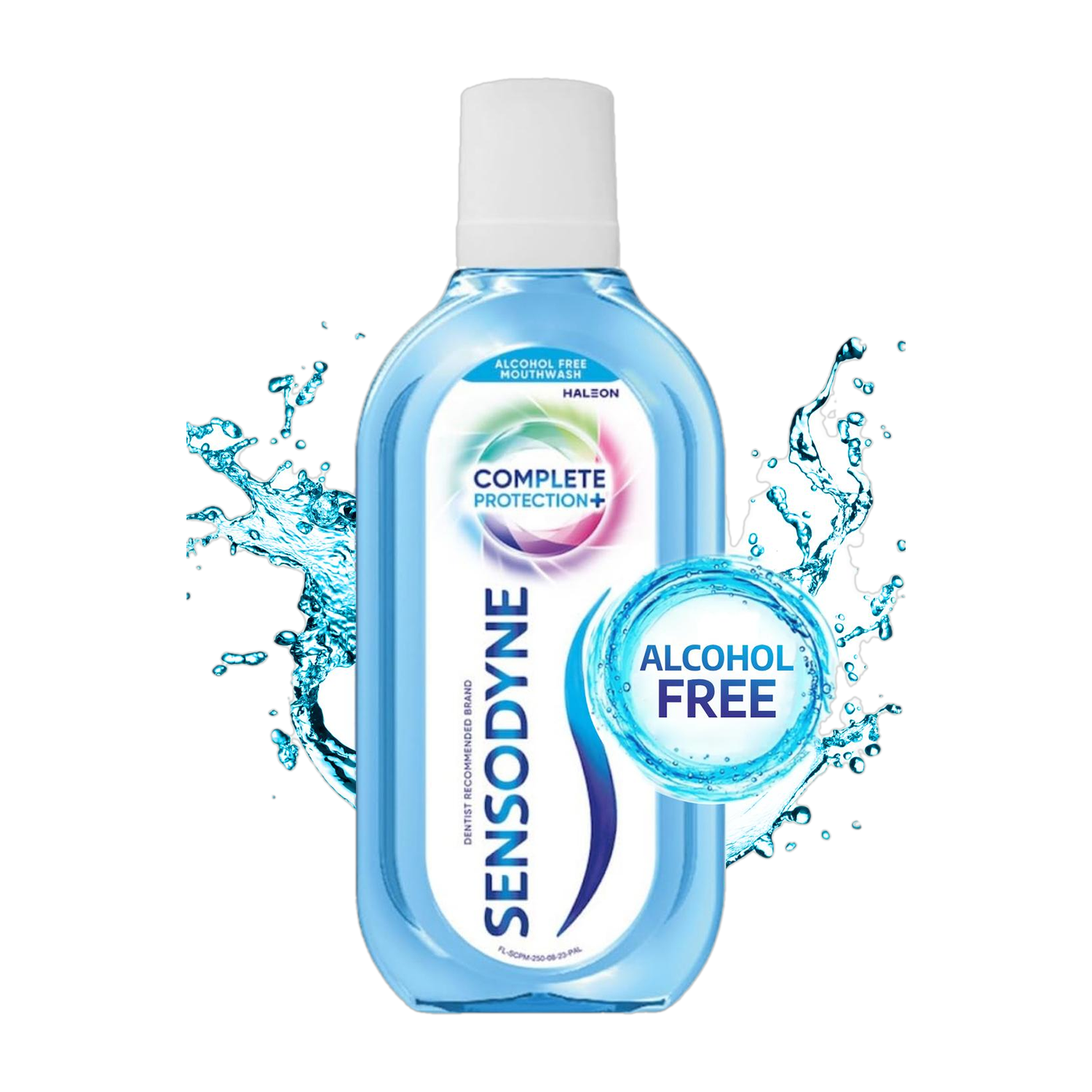 SENSODYNE Complete Protection+ Mouthwash, Alcohol free, - COOL MINT