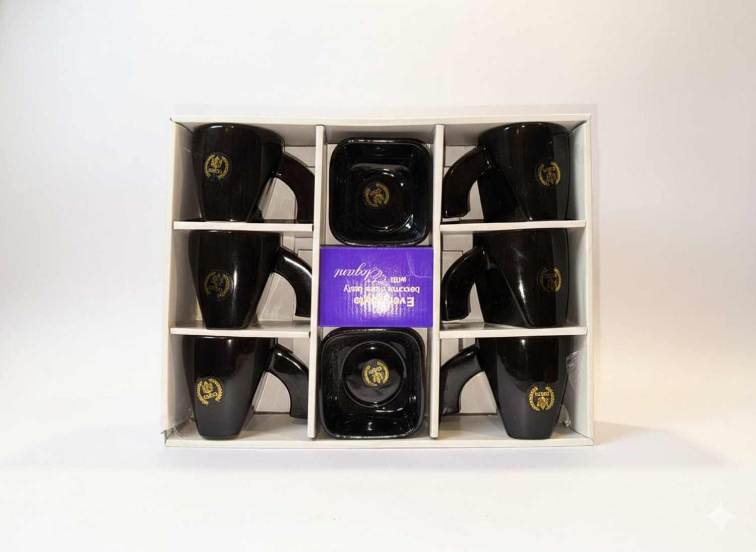 Image of ELGANT Elegant Ceramic Coffee Mug (300 ml, Pack of 8)