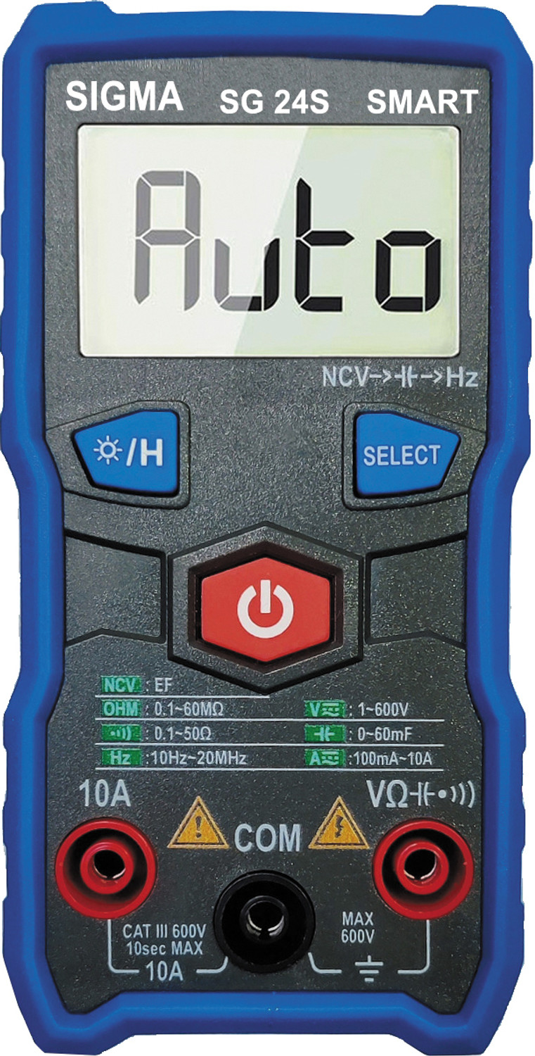 Sigma 24S Smart TRMS Multimeter 6000 Counts – ₹1070