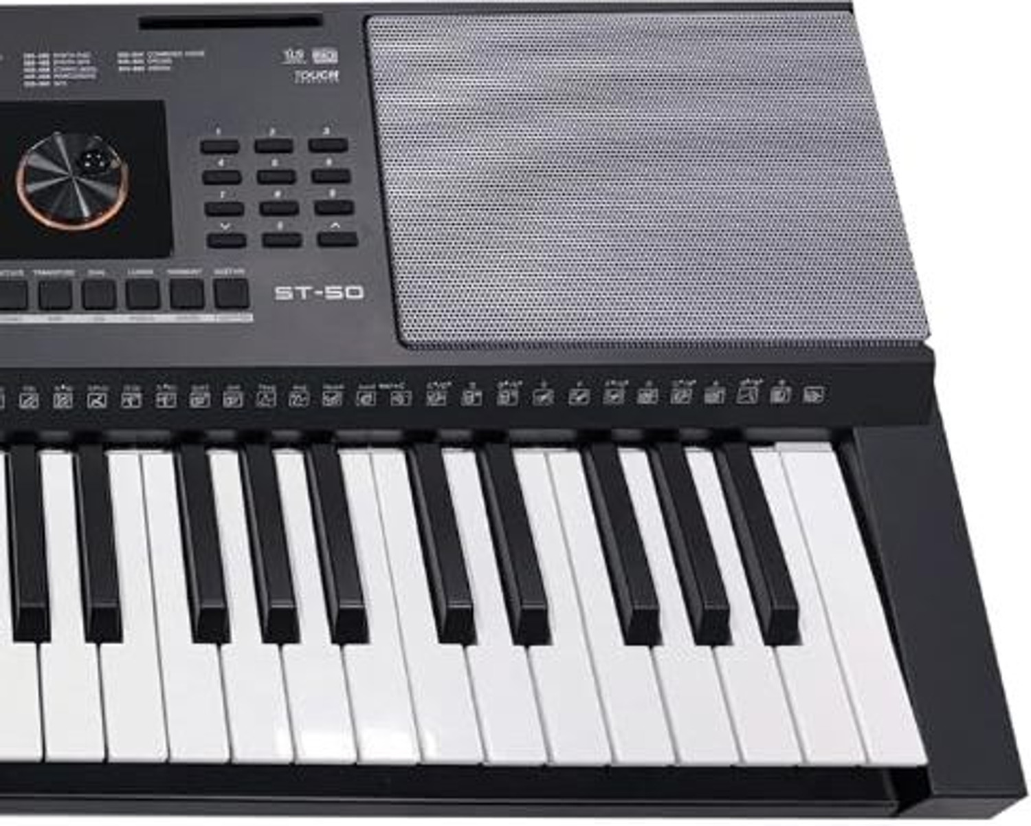 Image of Standzo ELEKTRO FM ST-50 SURTAAL Indian Portable Keyboard With Padded Bag and Dust Cover Digital Portable Keyboard (61 Keys)