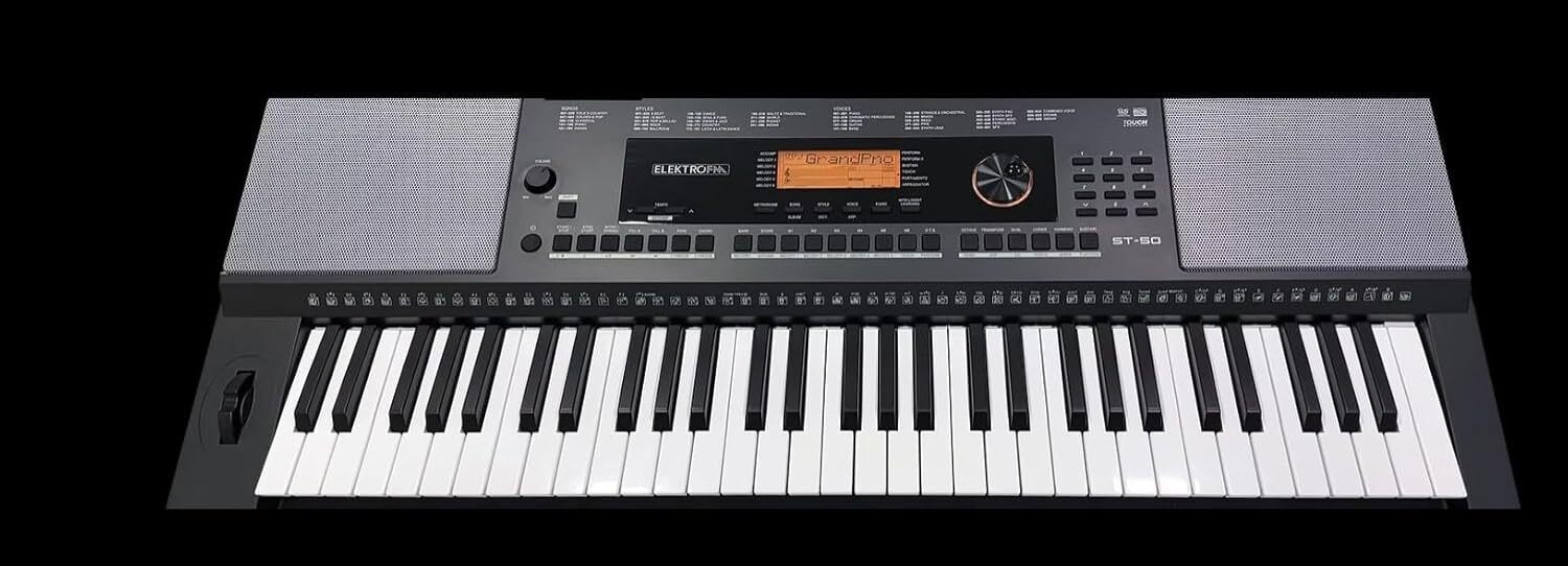 Image of Standzo ELEKTRO FM ST-50 SURTAAL Indian Portable Keyboard With Padded Bag and Dust Cover Digital Portable Keyboard (61 Keys)