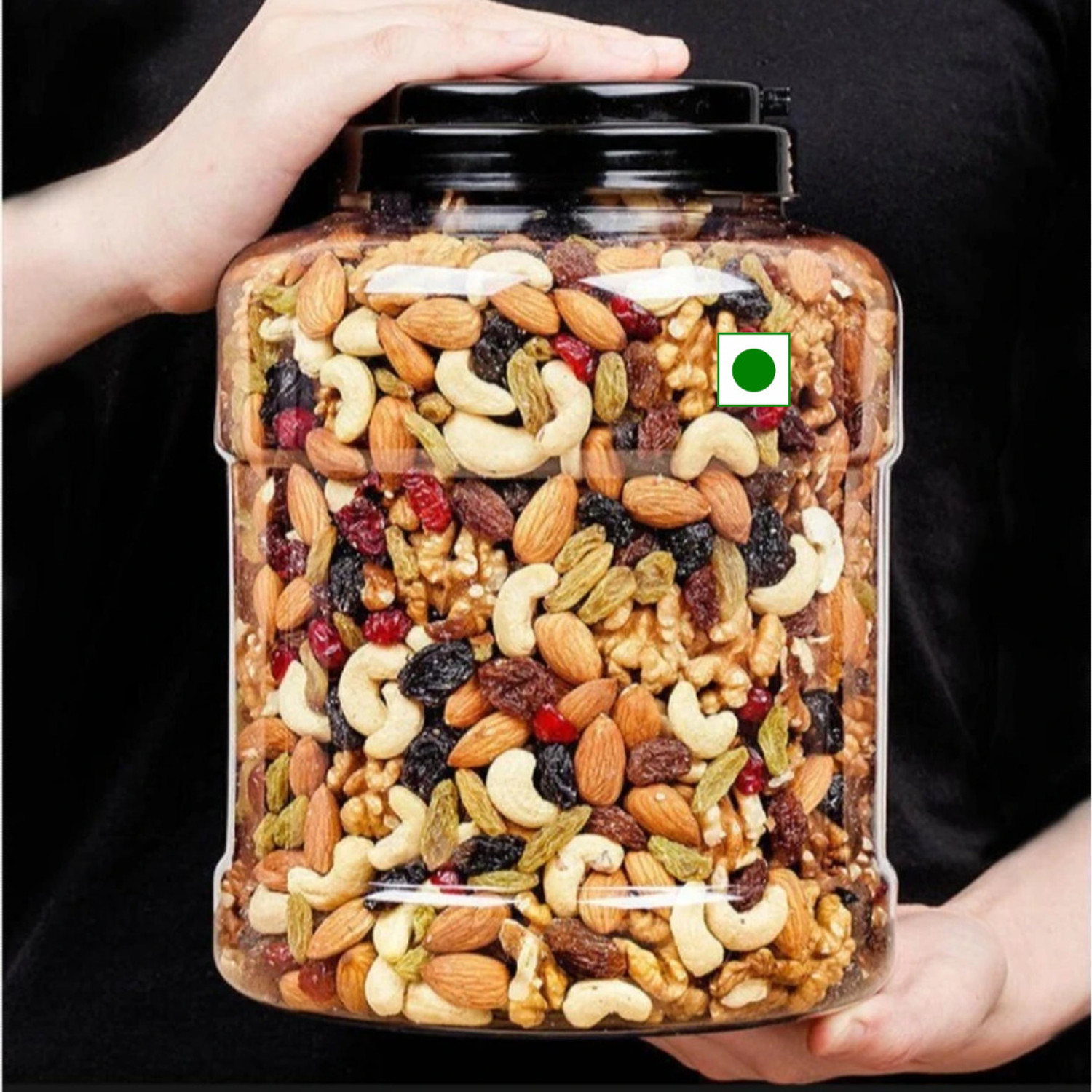 Image of NatureSpun Healthy Nutmix 500g | Almonds, Cashews, Raisins, Dates, Amla, Apricots, Assorted Seeds & Nuts (1 x 500 g)